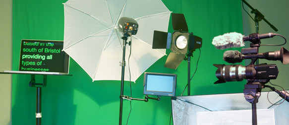 Video prodution at our Bristol Studio