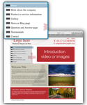 Example website for content advice