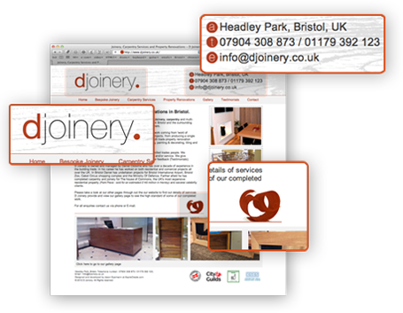 Website layout